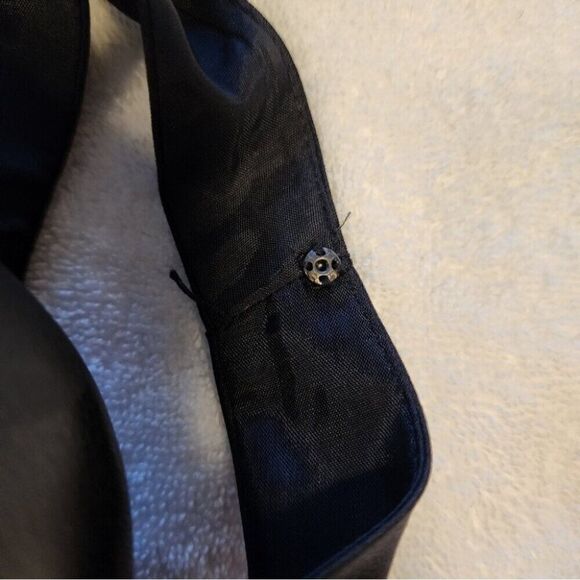 Vintage Banana Republic Classic Silk Cocktail Dress 4 Black - Picture 7 of 10